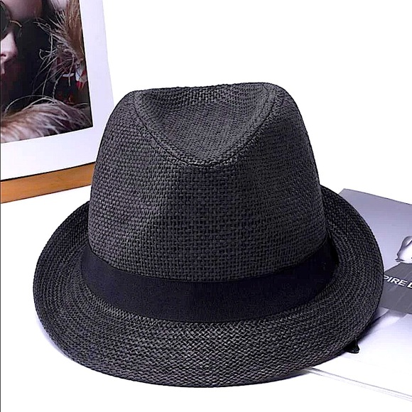 FEDORA MINIMALIST STRAW HAT - Picture 2 of 6